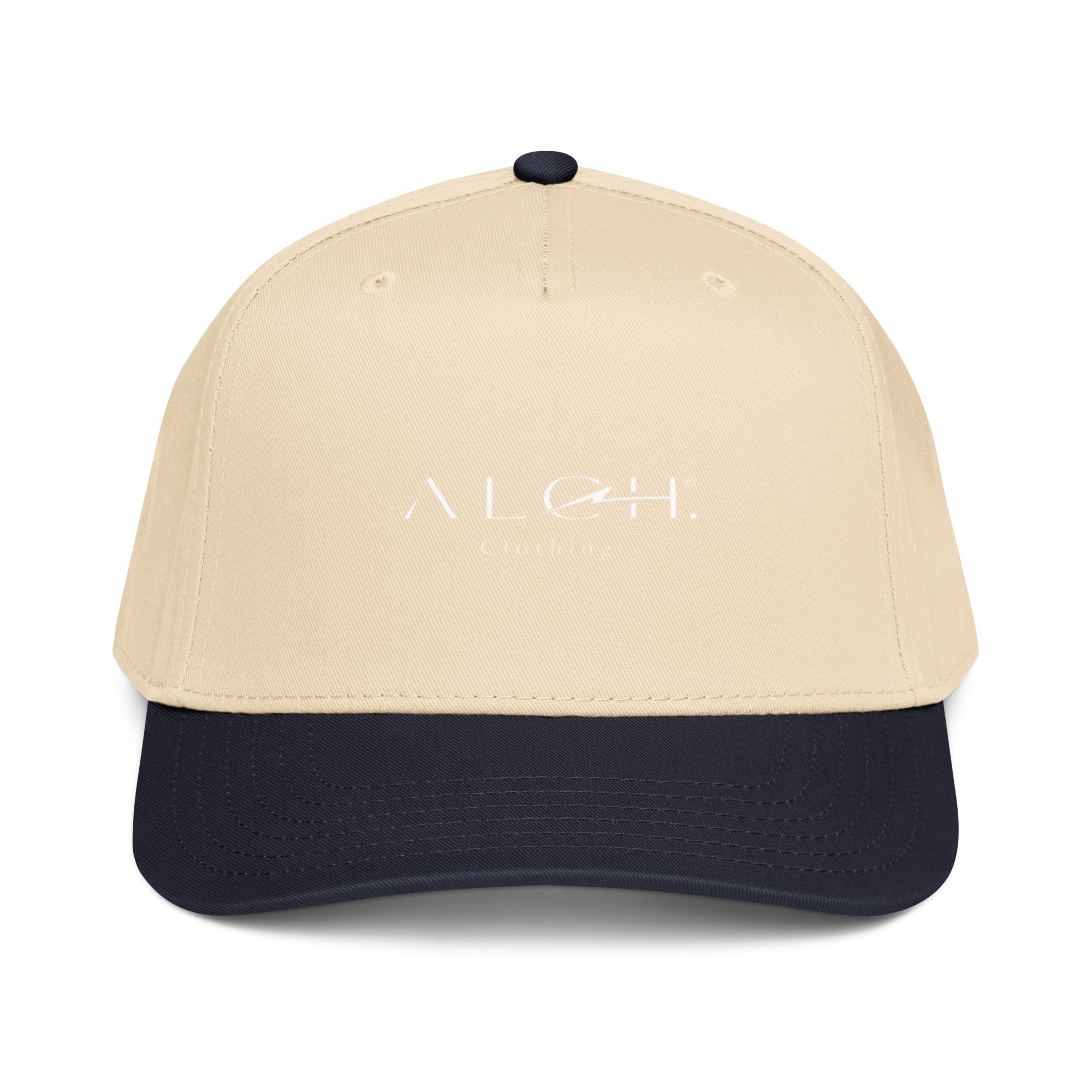 ALCH XX 5 panel cap Navy Natural