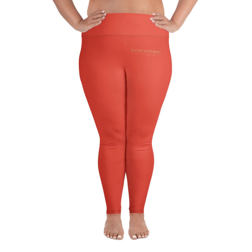 ALCHCLOTHING All-Over Print Plus Size Leggings 6XL