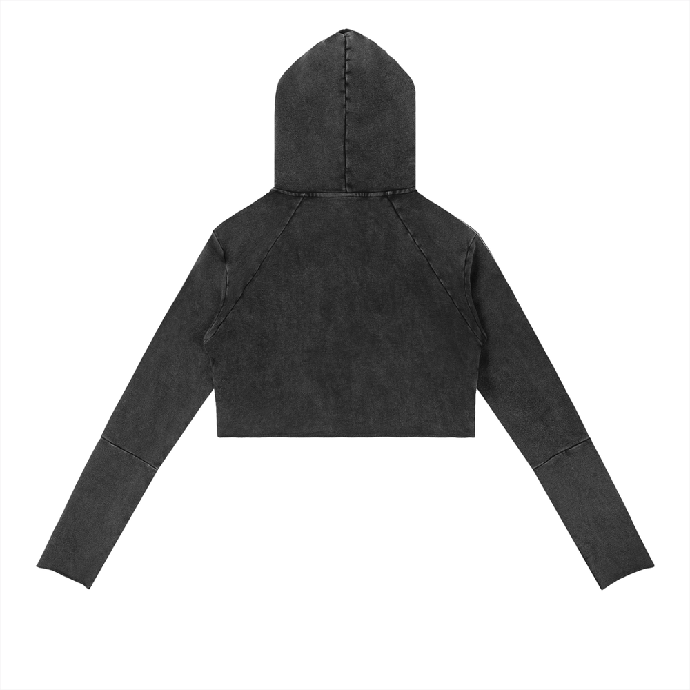 ALCH Vintage Washed Raw Edge Hoodie