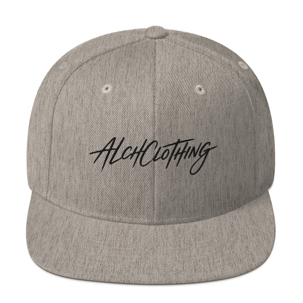 ALCH Snapback Hat Heather Grey