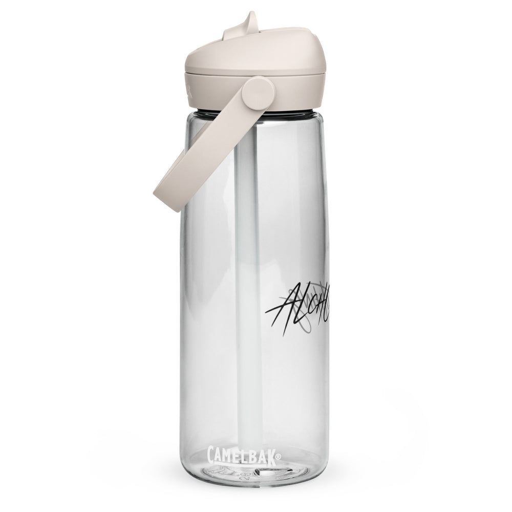 ALCHCLOTHING Flip straw water bottle Clear