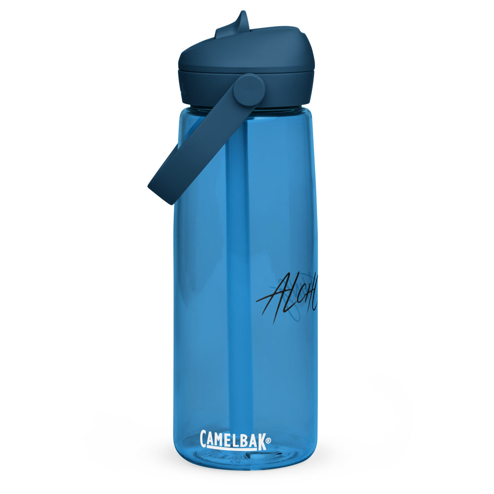 ALCHCLOTHING Flip straw water bottle Oxford Blue