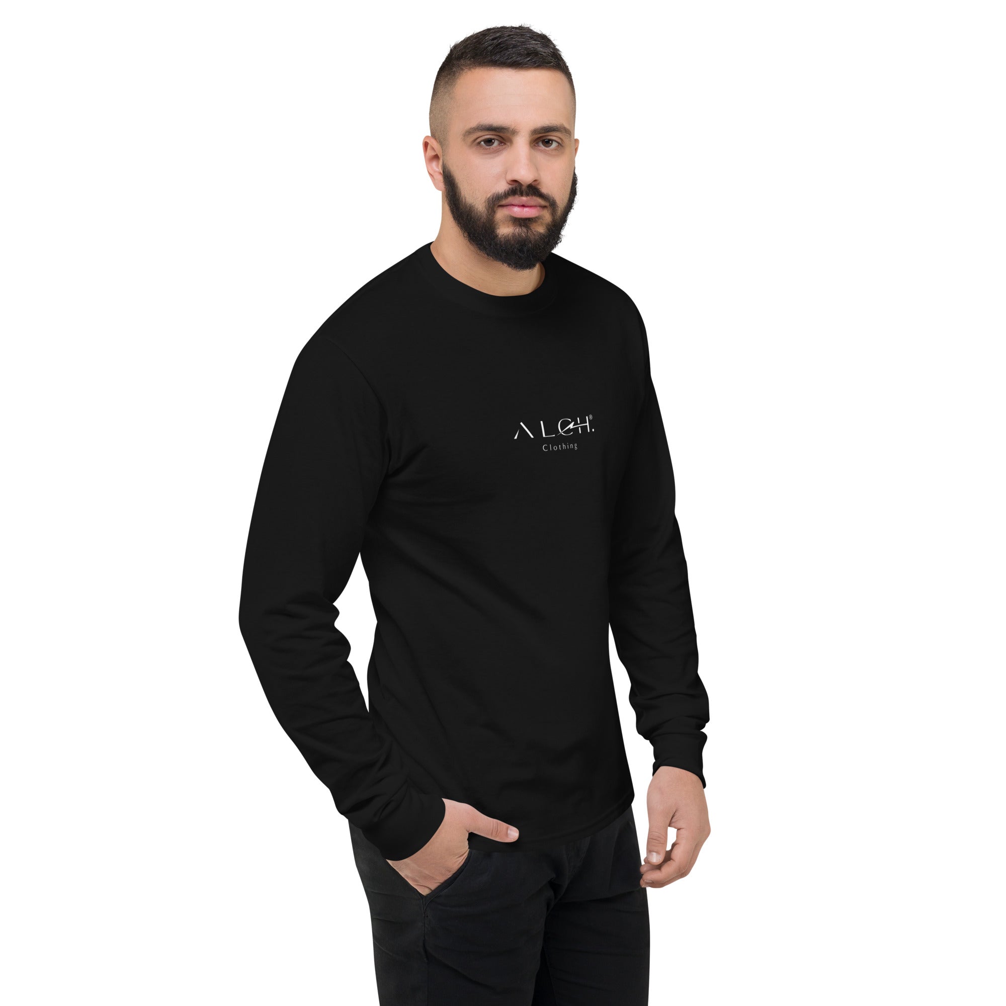 AC Men's Champion Long Sleeve Shirt Black