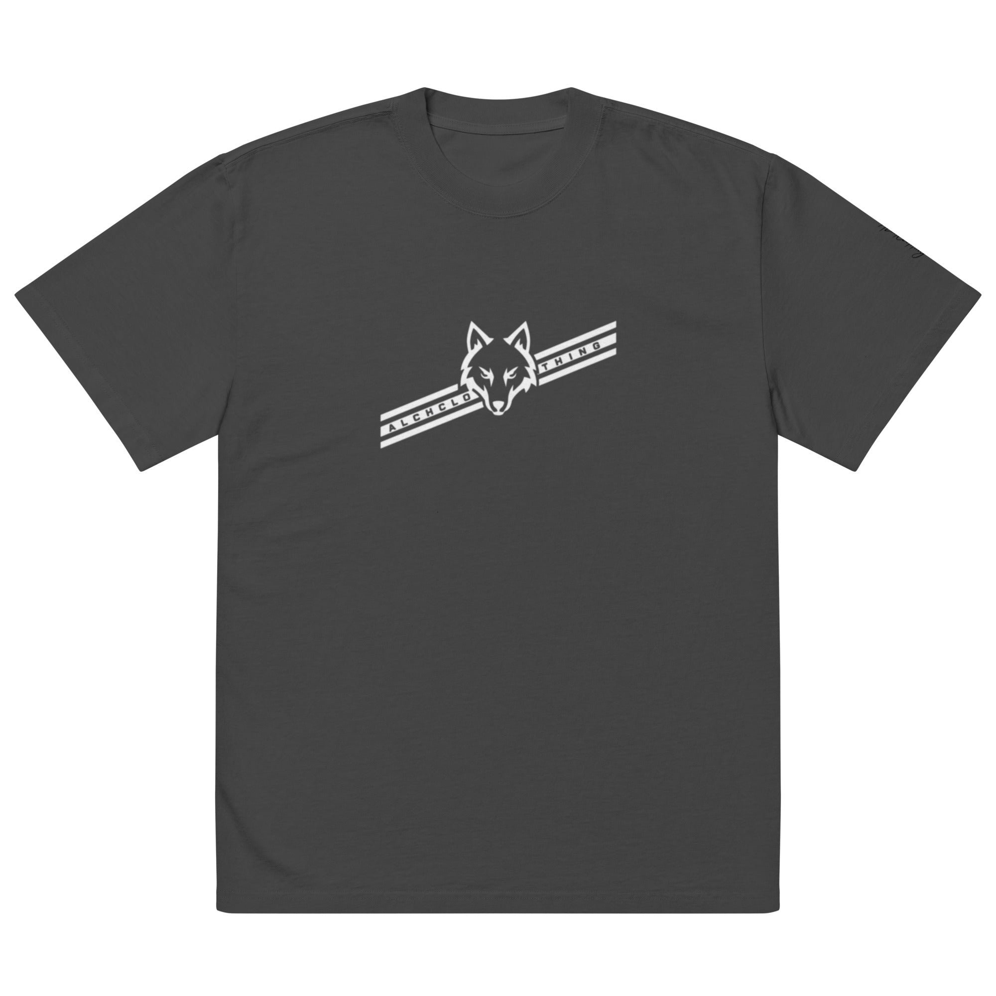 ALCHCLOTHING Wolf T- SHIRT Faded Black