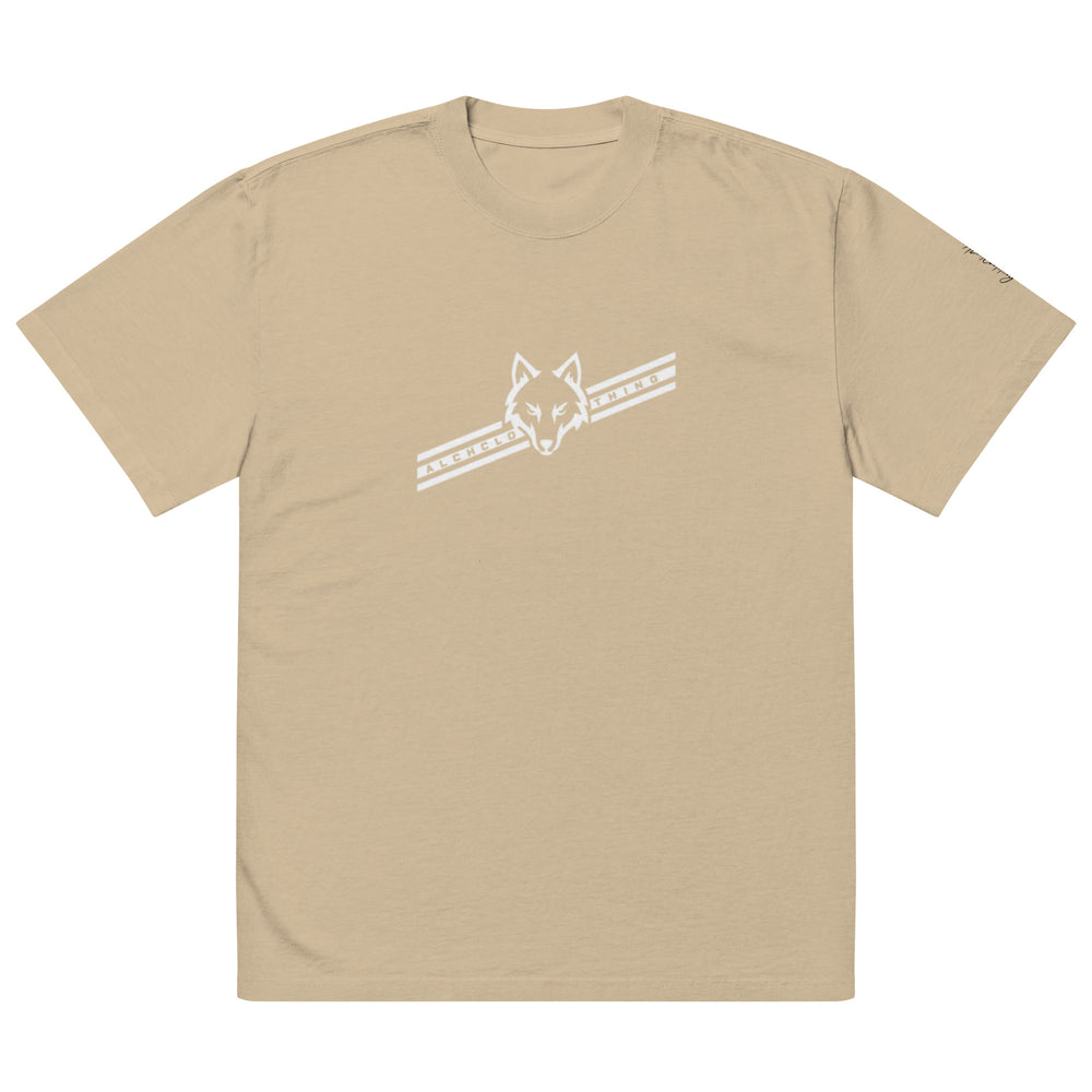 ALCHCLOTHING Wolf T- SHIRT Faded Khaki