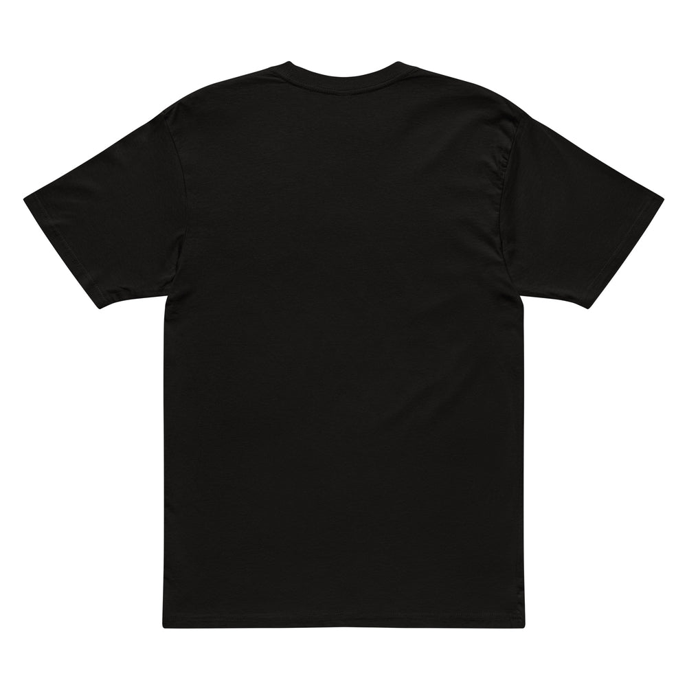 ALCHCLOTHING aliceson lee Cotton Heritage Men's Premium Short Sleeve Tee Black