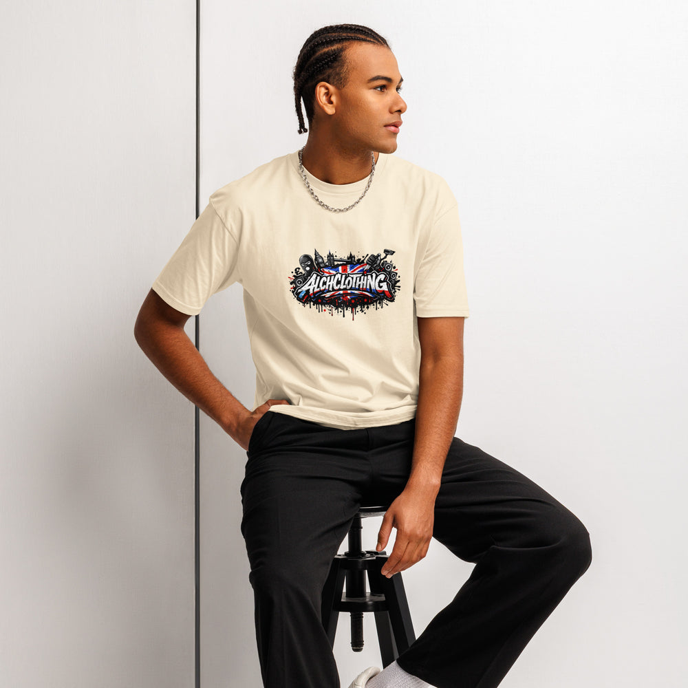 UK ALCH Cotton Heritage MC1082 I Men's Premium Short Sleeve Tee