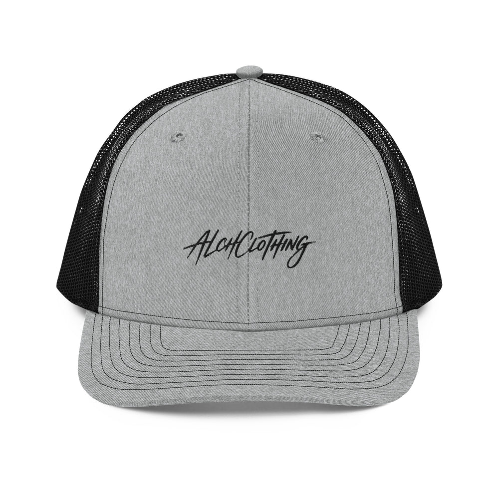 AC Trucker Cap Heather Grey Black