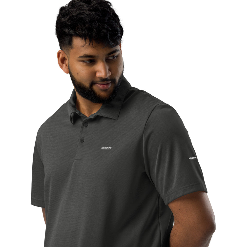 ALCH adidas space-dyed polo