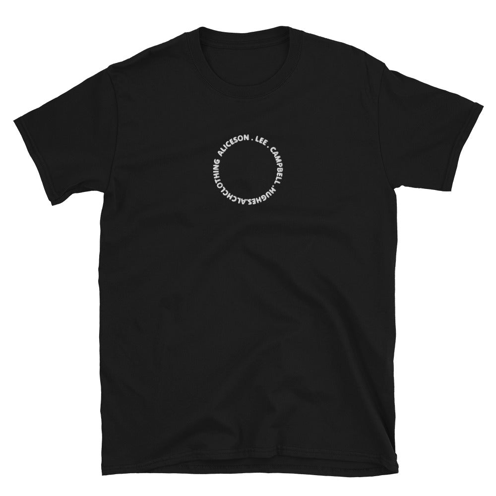 AC Aliceson & Lee Short-Sleeve Unisex T-Shirt Black