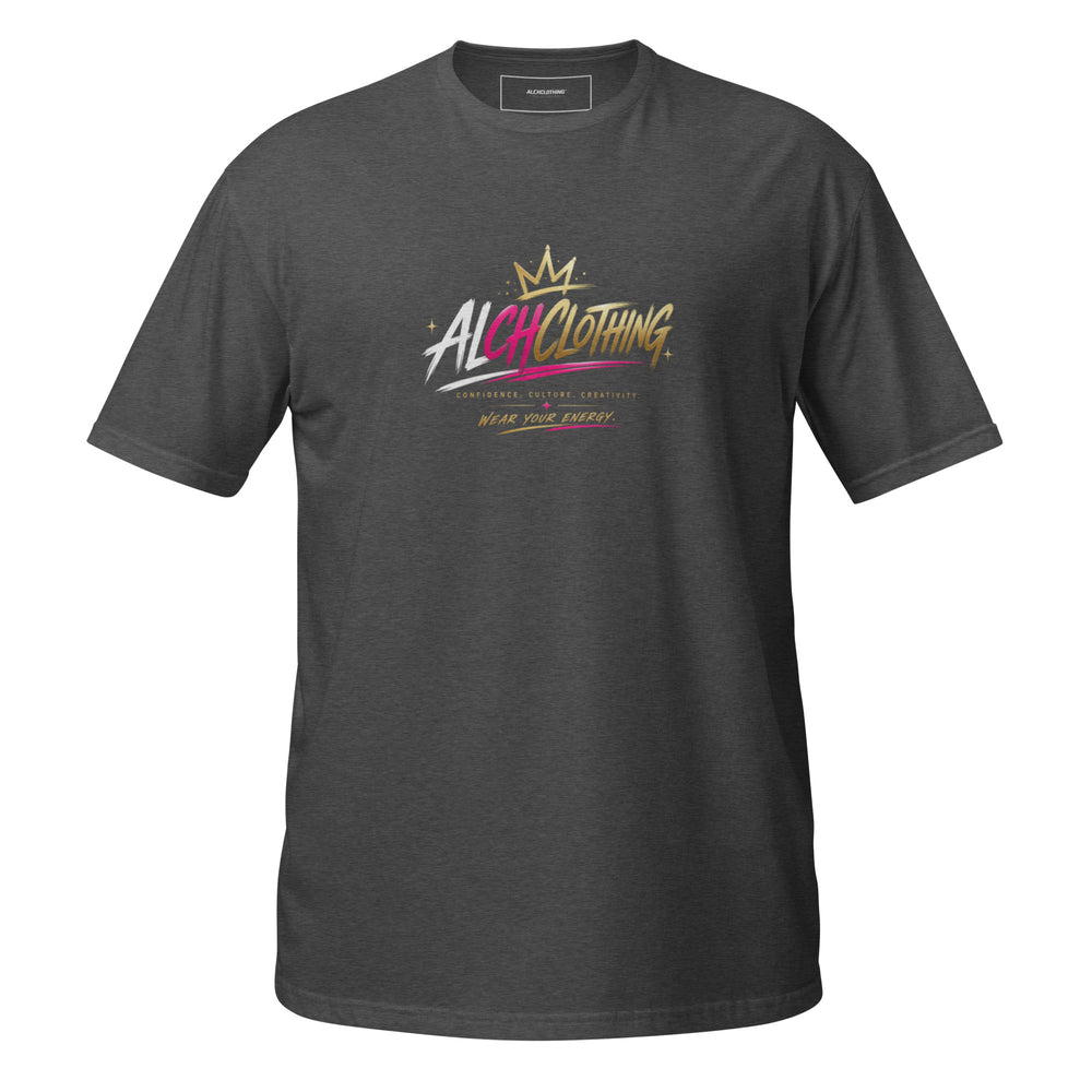 AC Short-Sleeve Unisex T-Shirt Dark Heather Grey