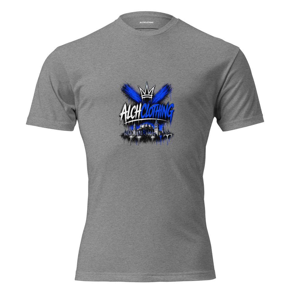 AC SCOT Fitted T-Shirt - Next Level 6210 Dark Heather Gray