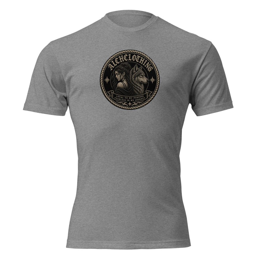 AC Loyal to my Purpose Unisex Fitted T-Shirt Dark Heather Gray