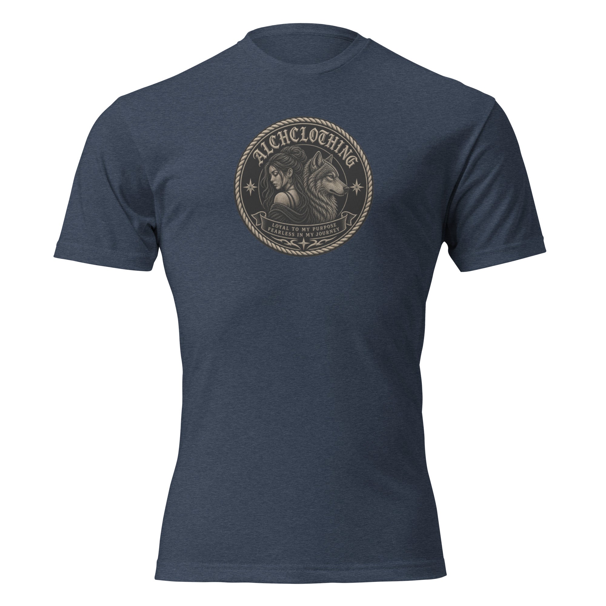 AC Loyal to my Purpose Unisex Fitted T-Shirt Midnight Navy