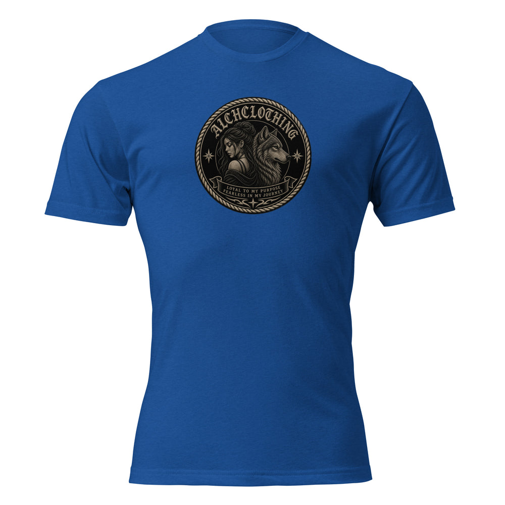 AC Loyal to my Purpose Unisex Fitted T-Shirt Royal