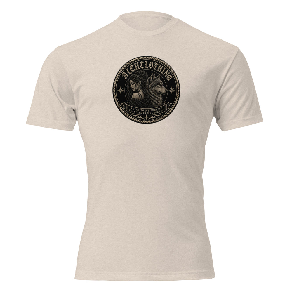 AC Loyal to my Purpose Unisex Fitted T-Shirt Sand