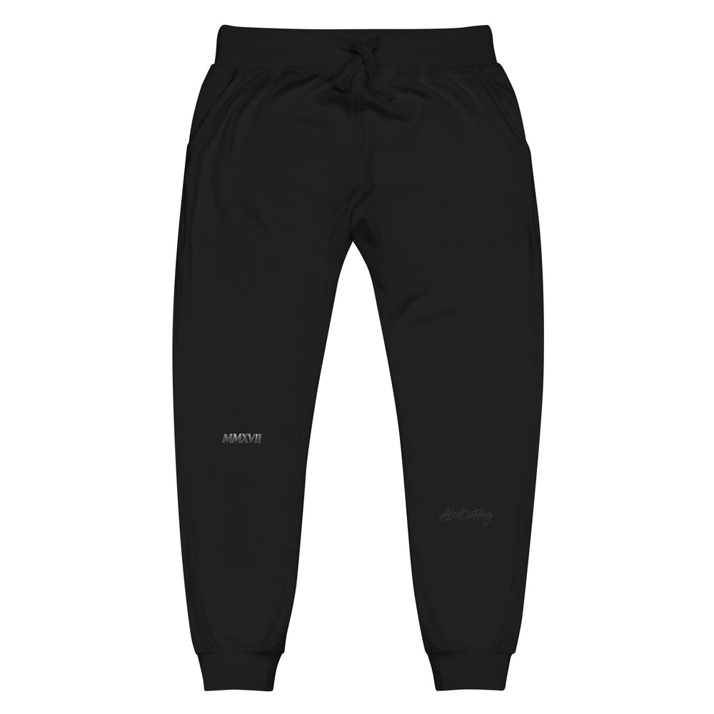 MM AC fleece sweatpants Black