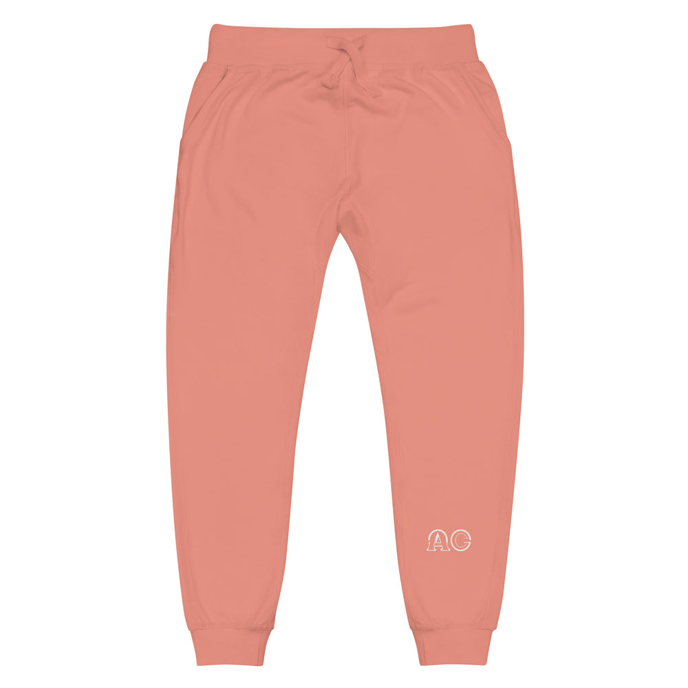 ALCHCLOTHING AC fleece sweatpants Dusty Rose