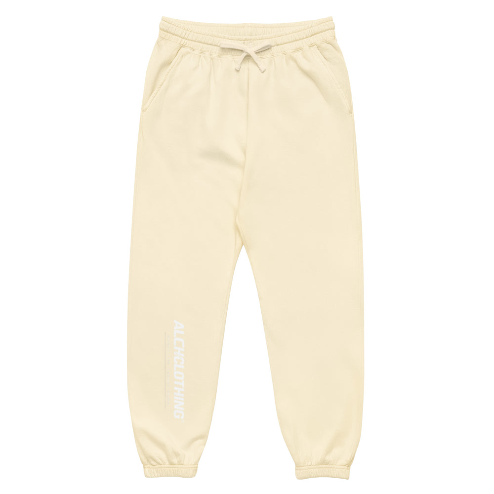 ALCHCLOTHING fleece sweatpants Ivory