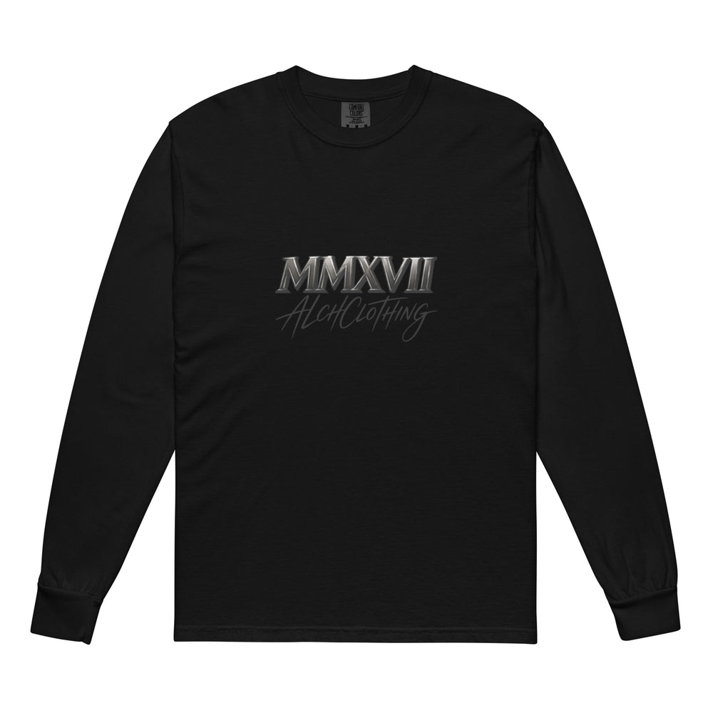 MM AC Garment-dyed heavyweight long-sleeve shirt