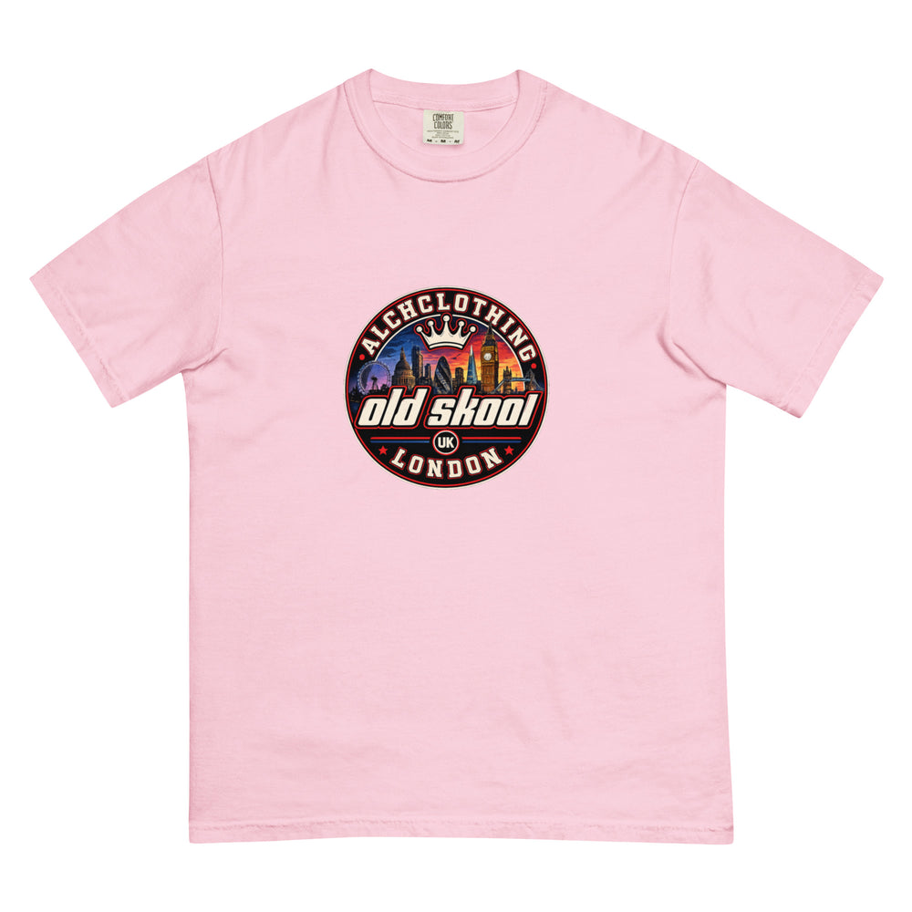 Oldskool AC garment-dyed heavyweight t-shirt Blossom