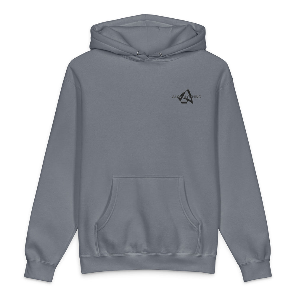Abstract ALCH Heavyweight Hooded Sweatshirt Storm Blue