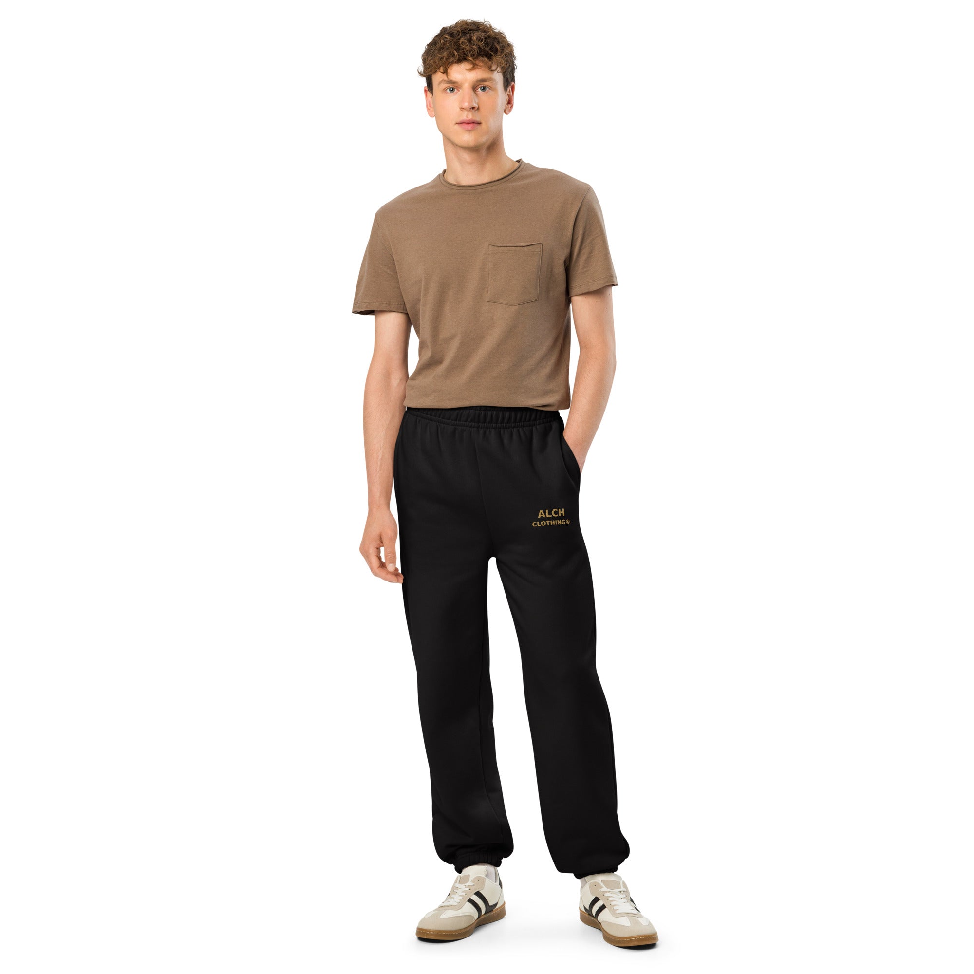 ALCHCLOTHING Heavyweight sweatpants Black