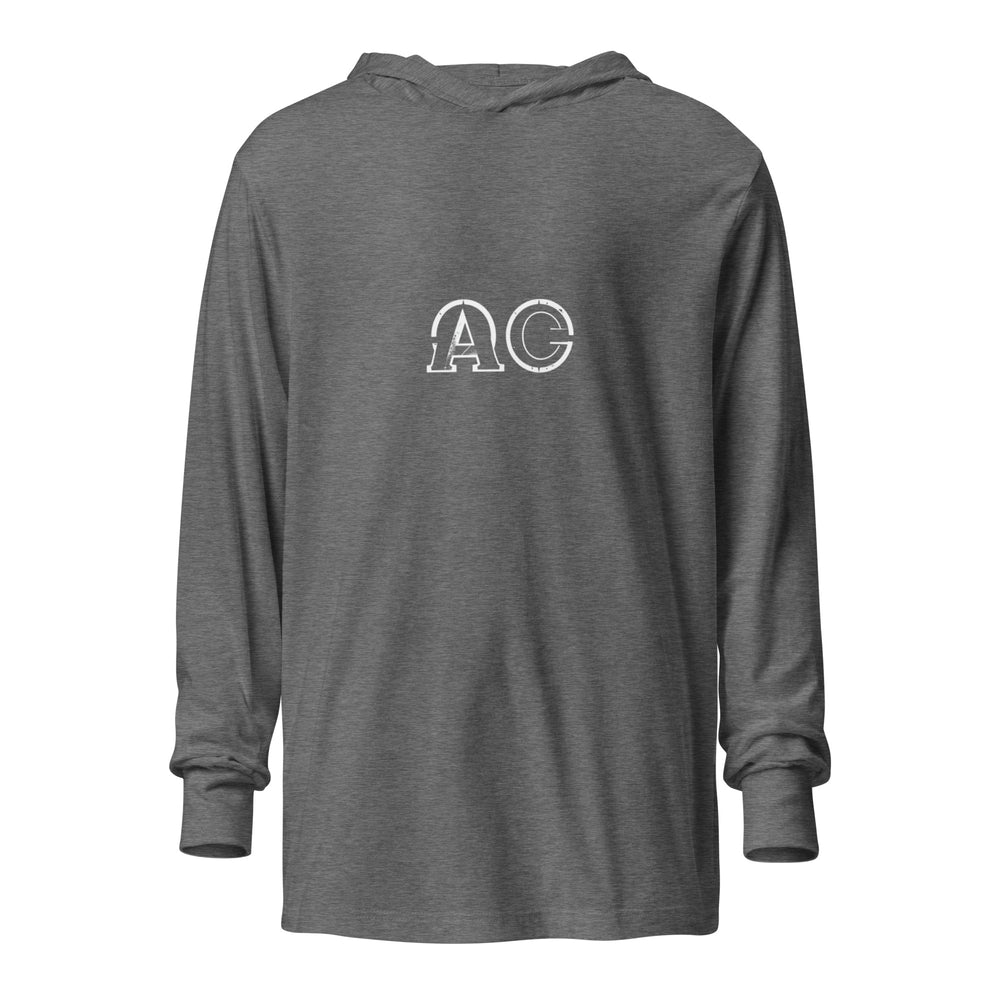 AC Hooded long-sleeve tee Grey Triblend
