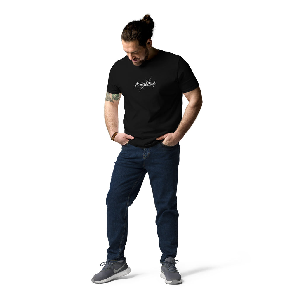 Strike through AC Organic Cotton T-Shirt Black