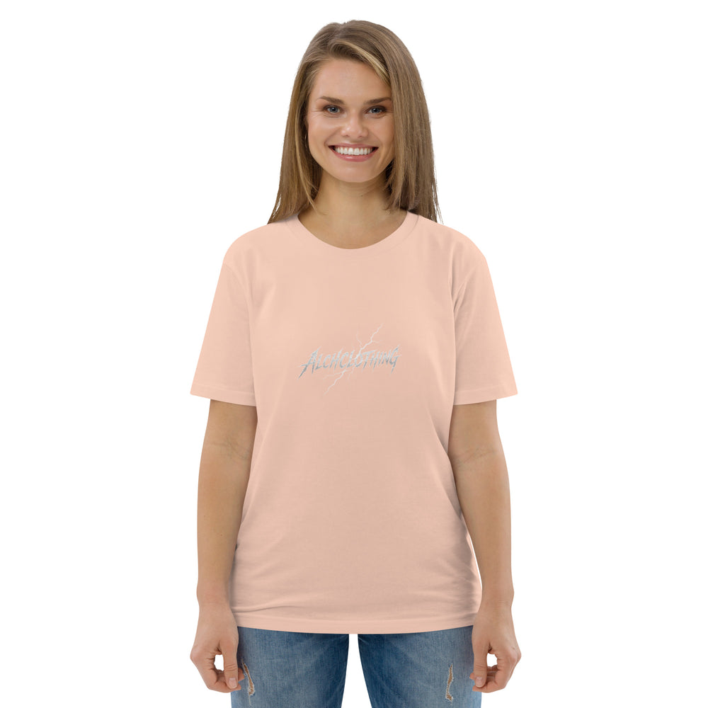 Strike through AC Organic Cotton T-Shirt Fraiche Peche