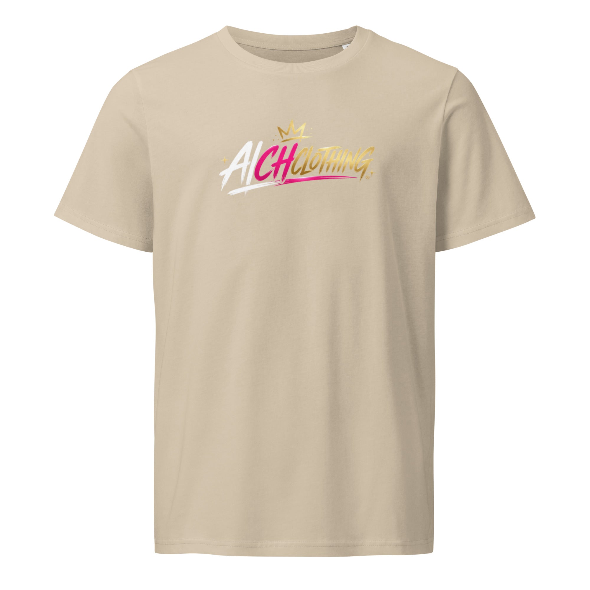 AC ALCH Unisex organic mid-light t-shirt Desert Dust