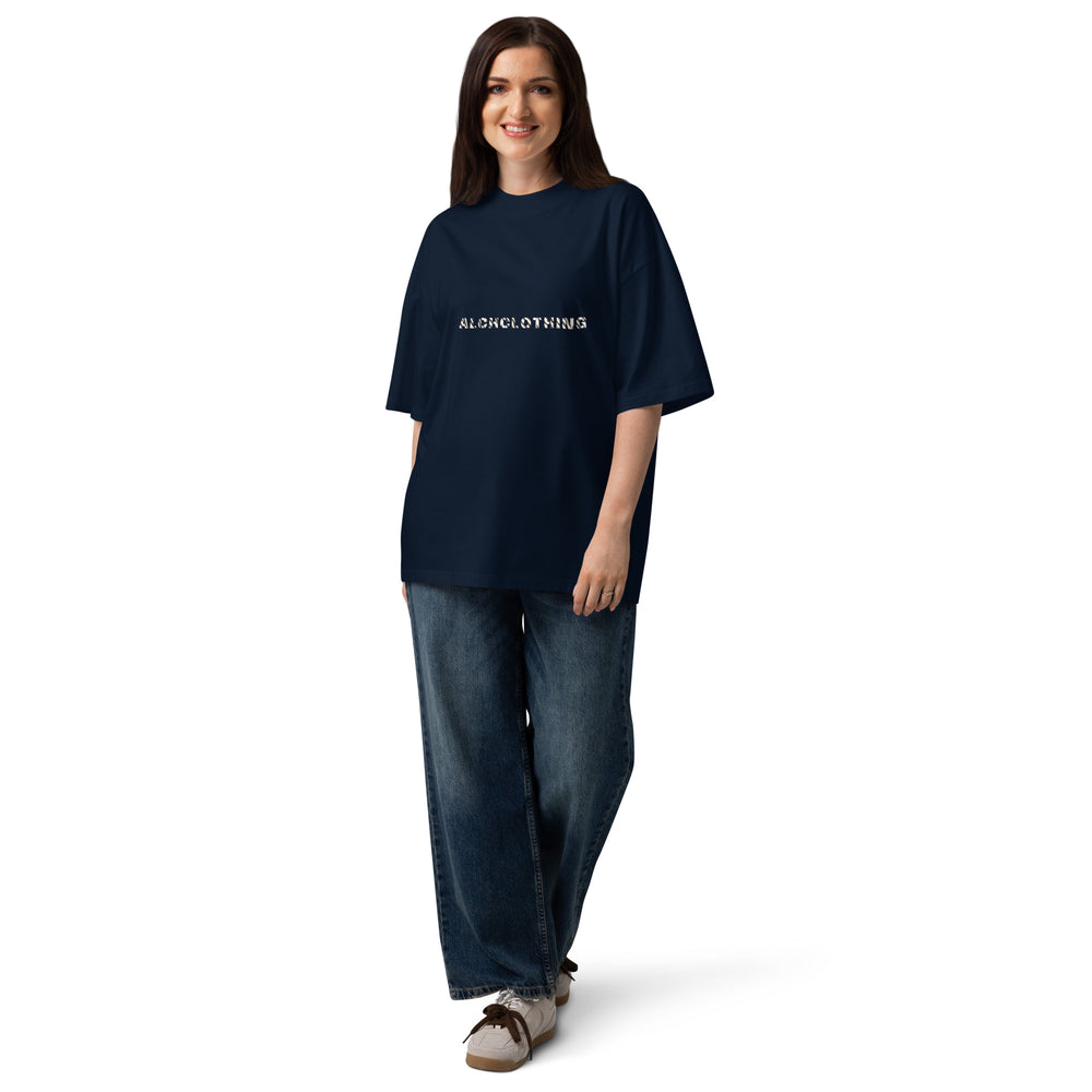 MM AC organic oversized high neck t-shirt