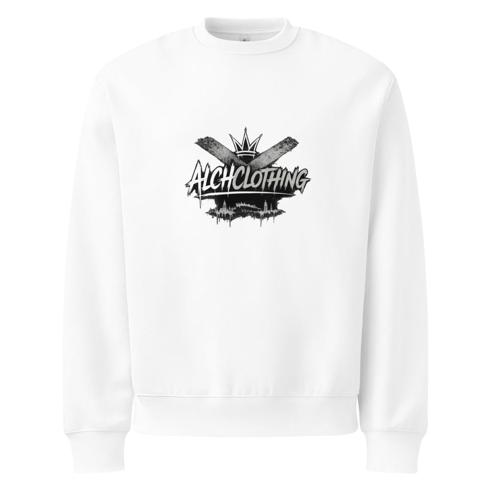 AC LDN Oversized heavyweight sweatshirt White
