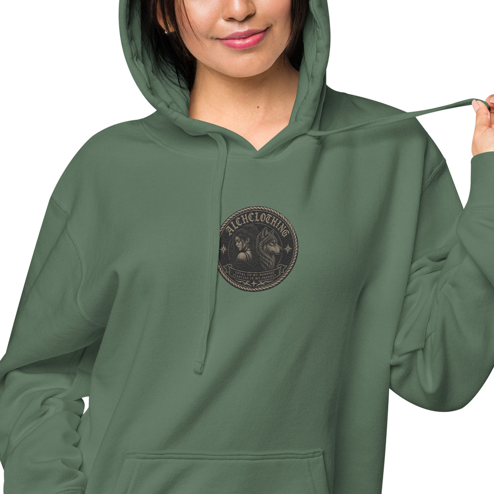 AC Loyal to my Purpose pigment-dyed hoodie