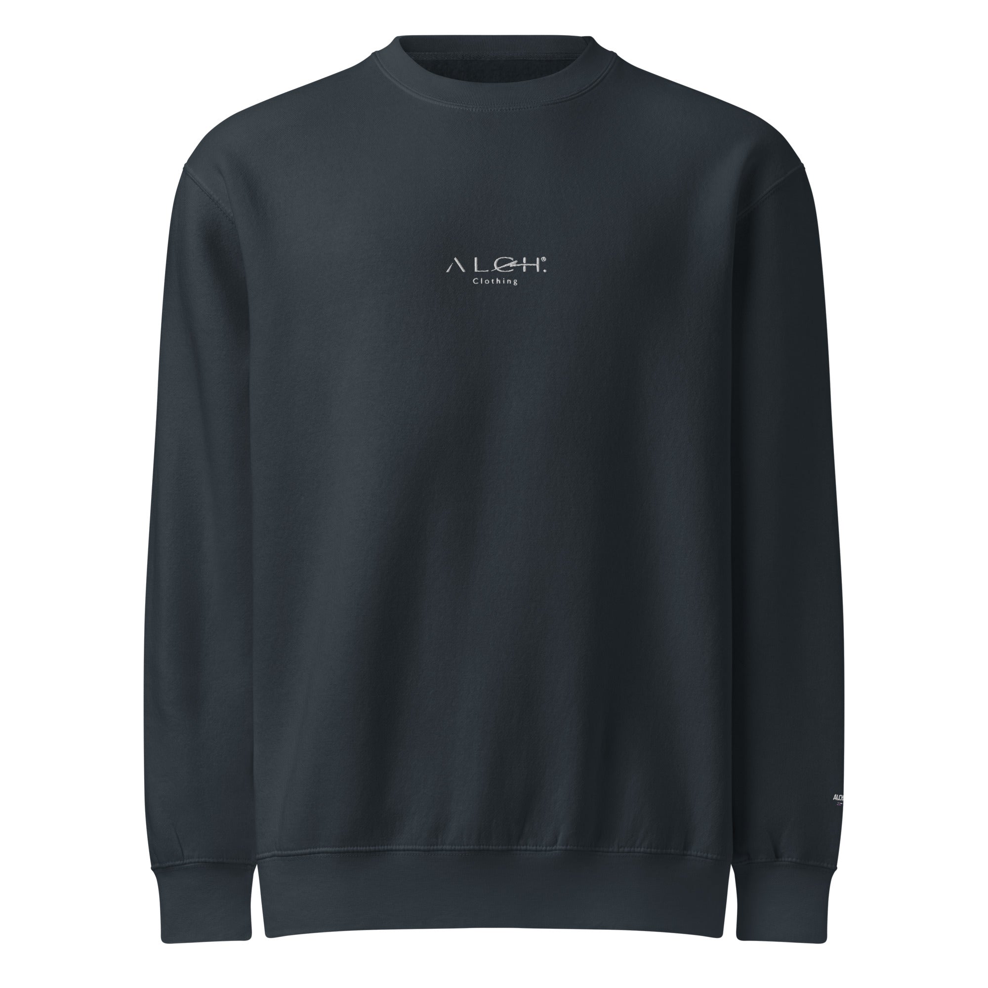 ALCH premium crew neck sweatshirt Navy