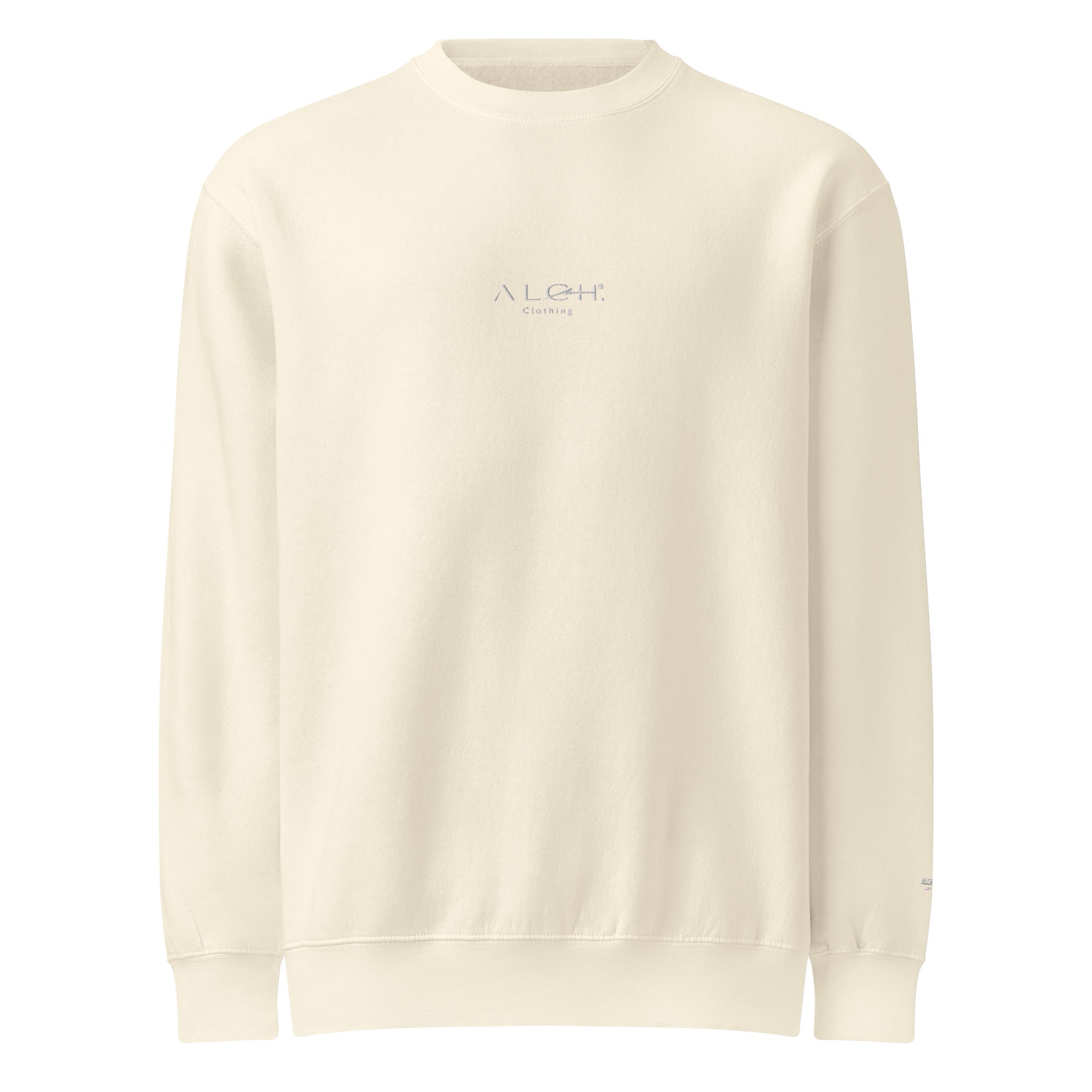 ALCH premium crew neck sweatshirt Sandshell