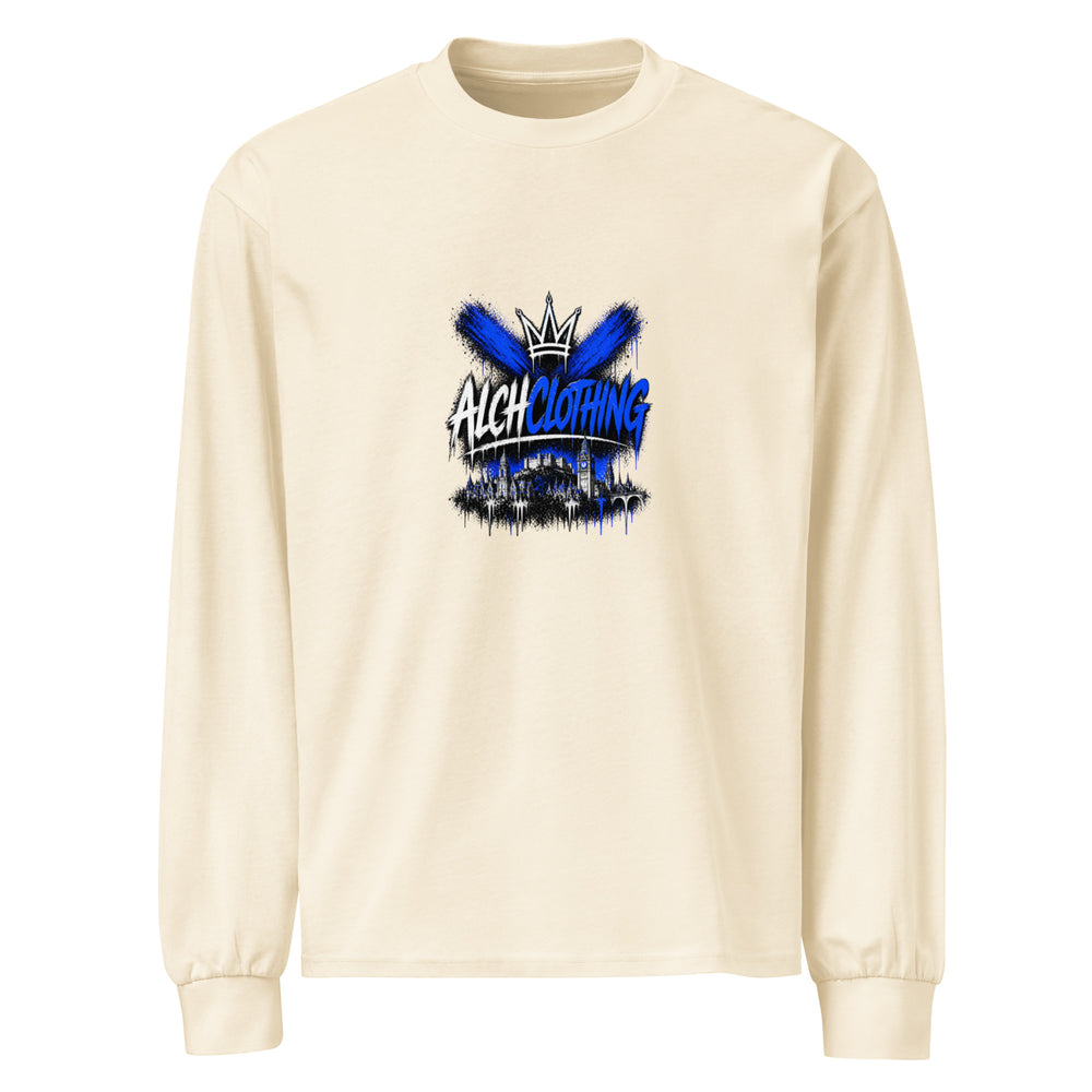 AC SCOT Premium heavyweight long sleeve shirt Ecru