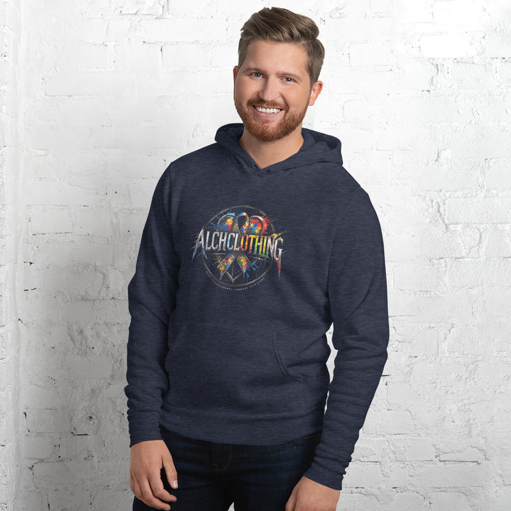 ALCH Hoodie Heather Navy