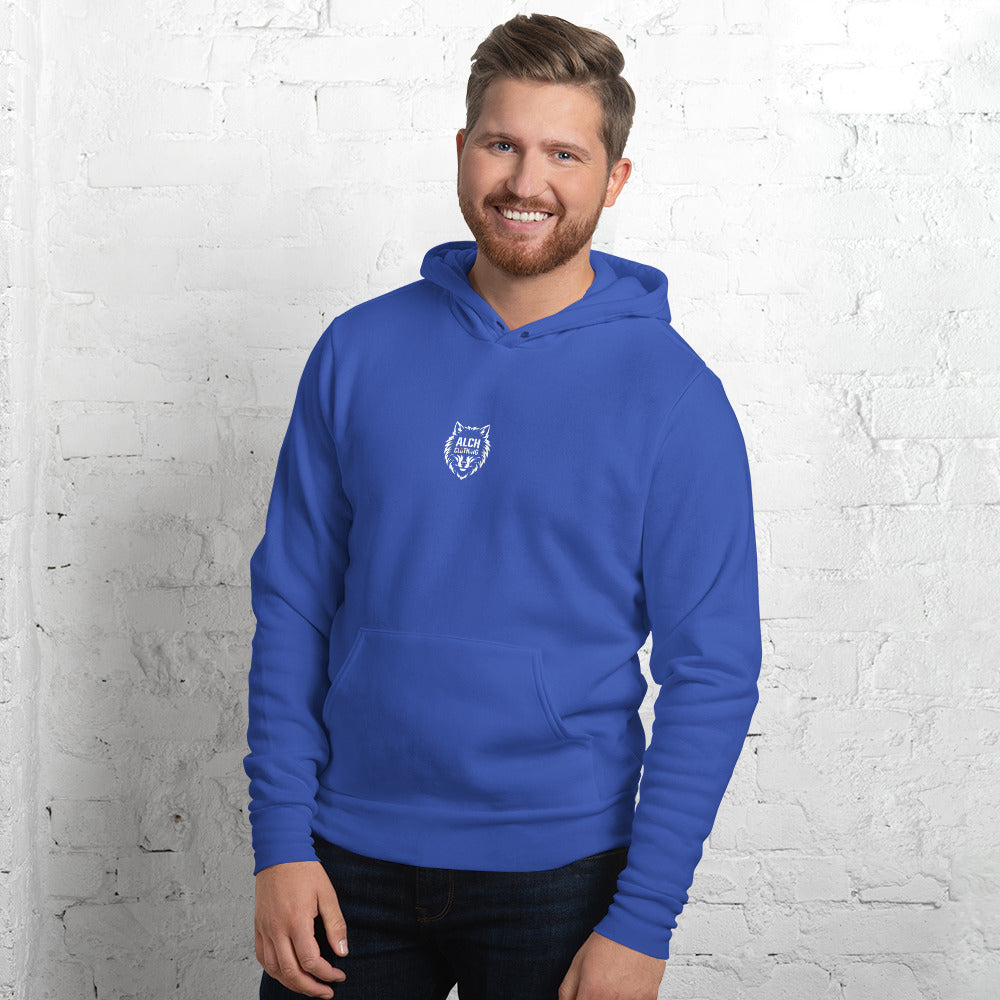 ALCHCLOTHING Wolf hoodie True Royal