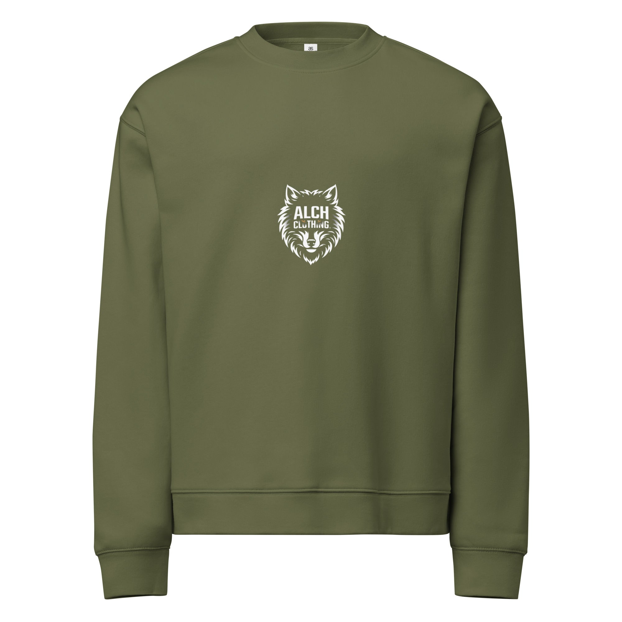 AC Wolf relax crew neck sweatshirt Cypress