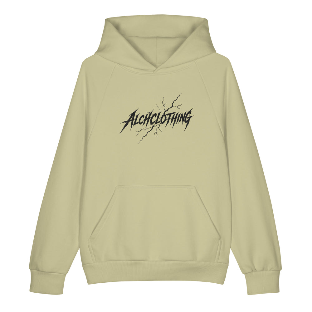 Strike Through AC Super Heavyweight Hoodie | Lane Seven Moss Gray