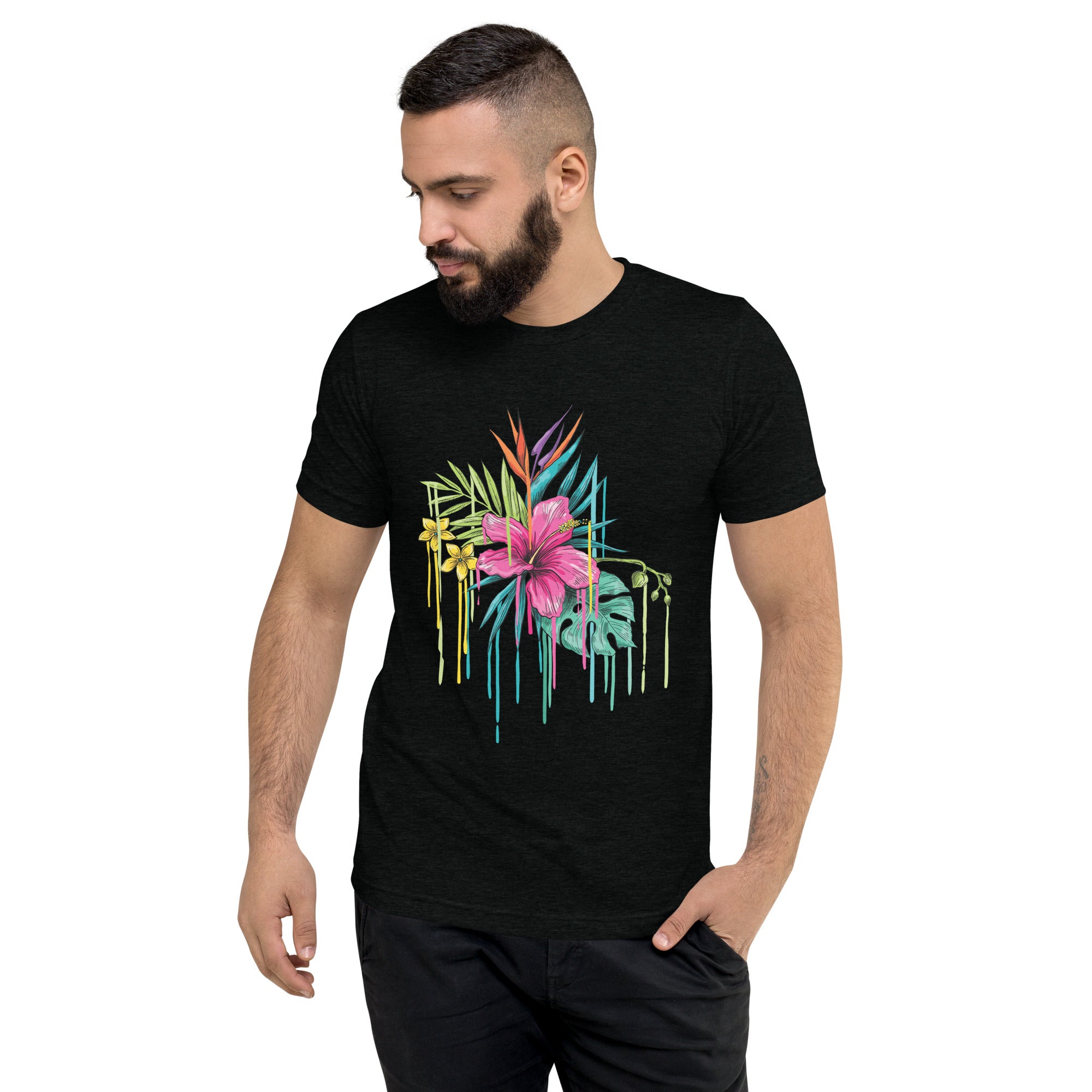 ALCH Short sleeve Flower t-shirt 3XL
