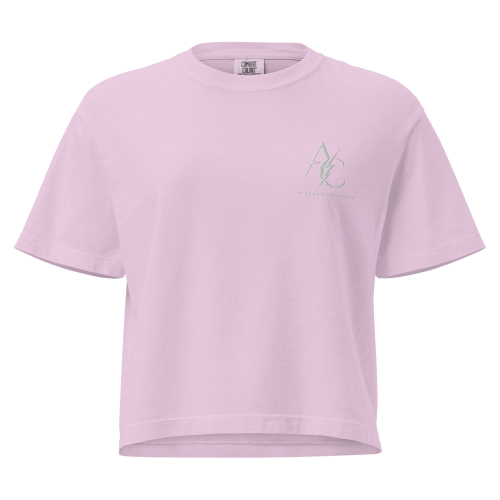AC Women’s heavyweight boxy tee Orchid