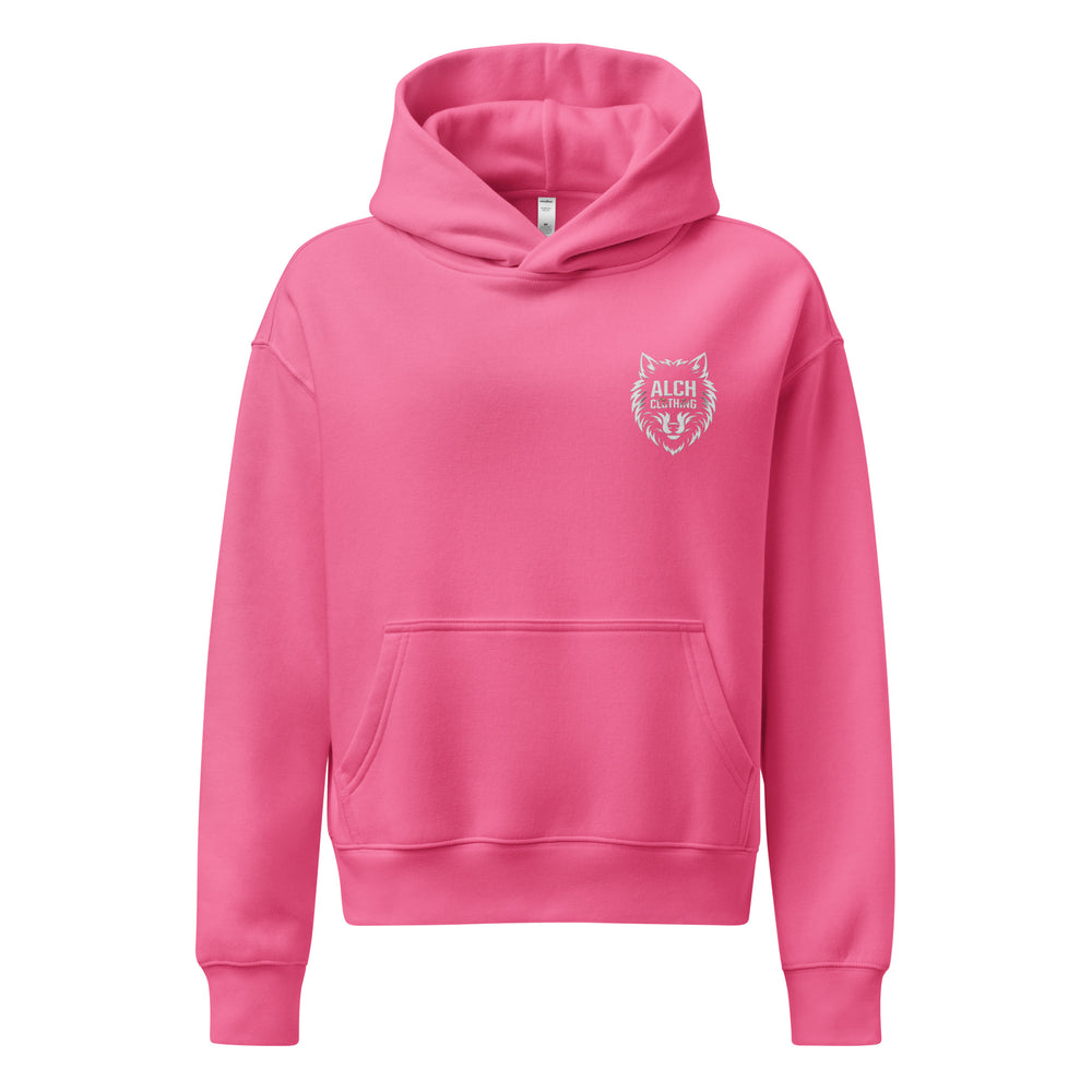 AC Wolf Women’s relaxed hoodie Charity Pink