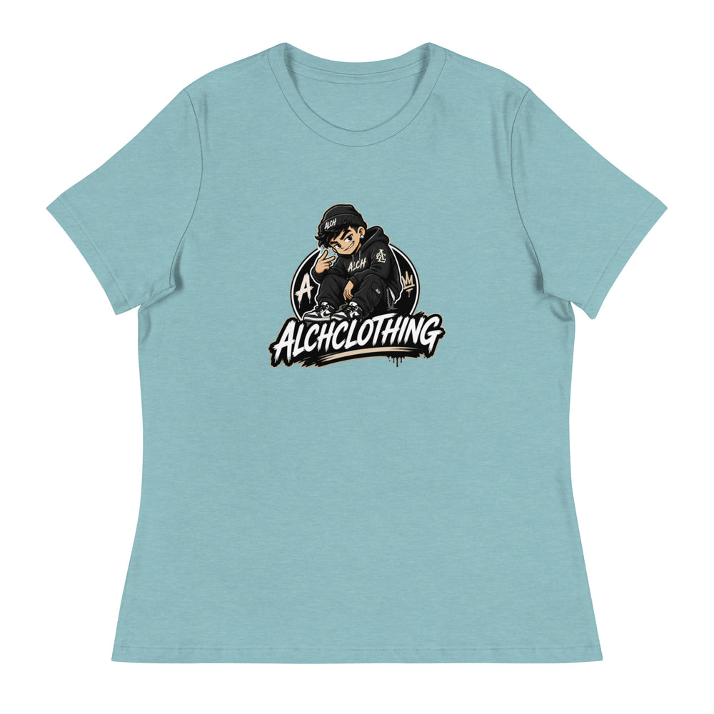 AC Urban Women's Relaxed T-Shirt Heather Blue Lagoon