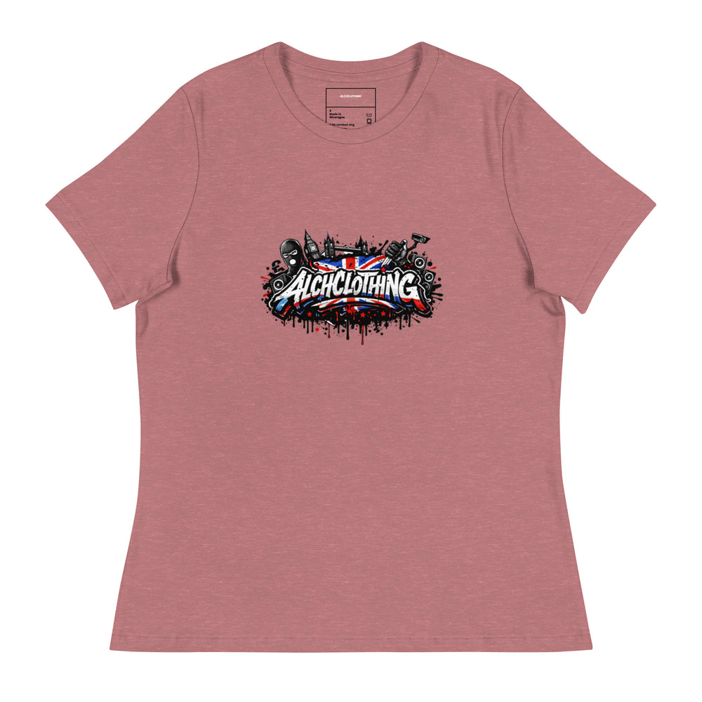 AC London Women's Relaxed T-Shirt Heather Mauve