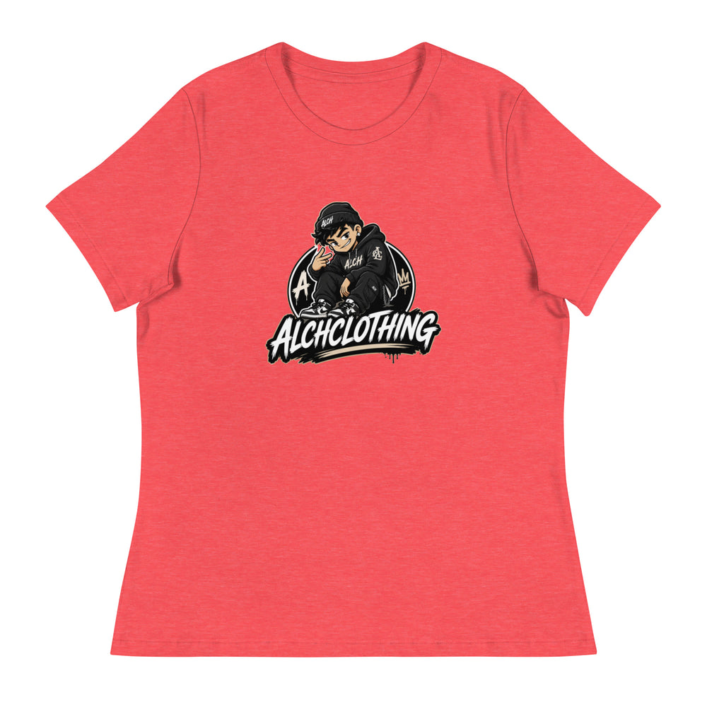 AC Urban Women's Relaxed T-Shirt Heather Red