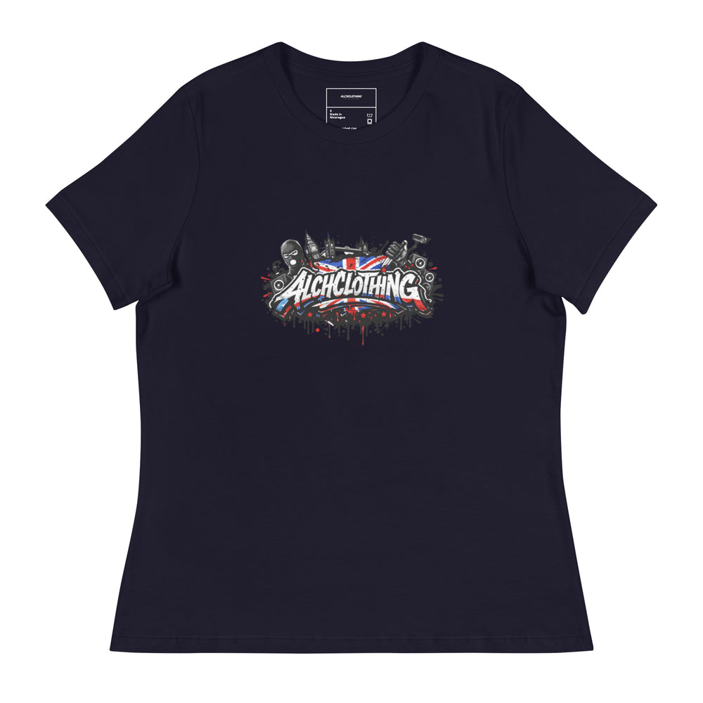 AC London Women's Relaxed T-Shirt Navy
