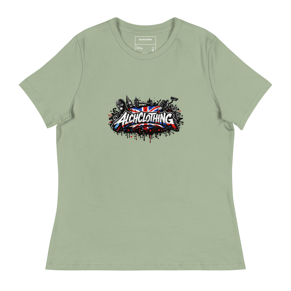 AC London Women's Relaxed T-Shirt Sage