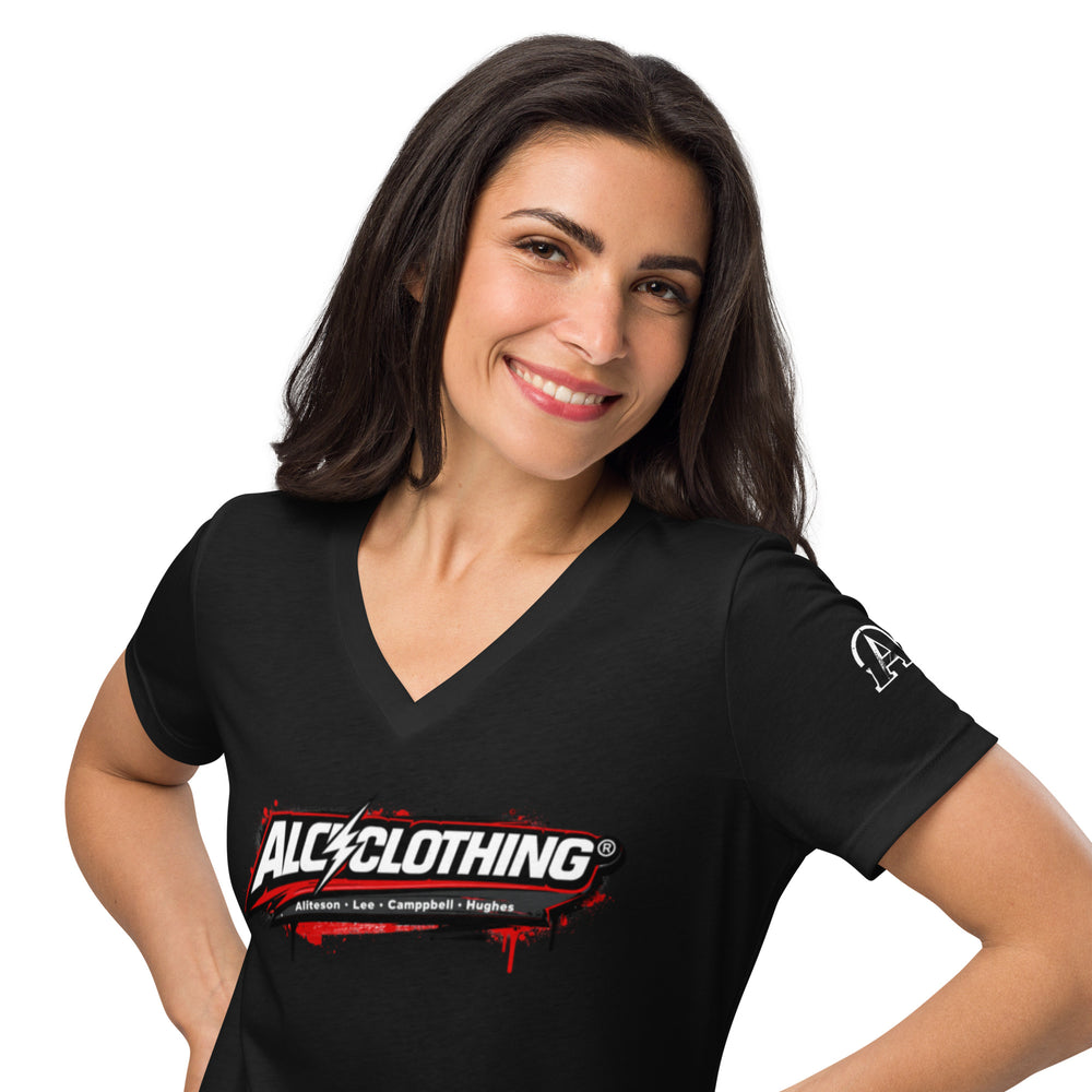 AC ALCH Women’s relaxed v-neck t-shirt 2XL